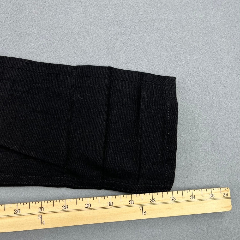 Brave Star Selvage Mens Black Raw Denim Jeans Made in USA Size 30 - Picture 8 of 16